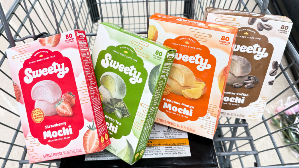 Sweety mochi ice cream CPG marketing strategy case study by Laurel & Grey