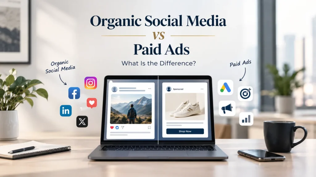 Organic Social Media vs Paid Ads